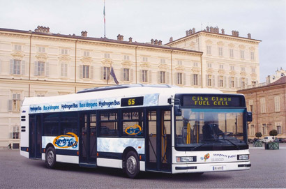 Autobus a idrogeno con fuel cell di Torino