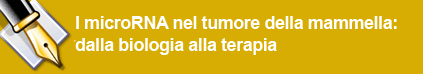 I microRNA nel tumore della mammella: dalla biologia alla terapia